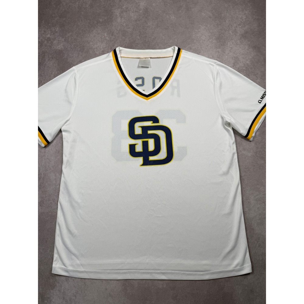 San Diego Padres‎ Ross #38 Baseball Jersey White Adult Large V Neck Fan Apparel